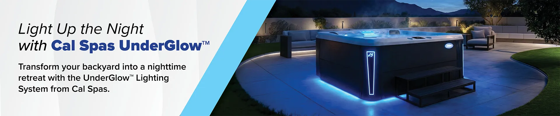 Calspas hot tub being used in a family setting - North Richland Hills